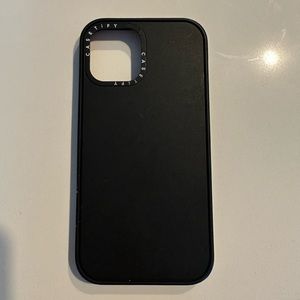 Black Casetify Matte case